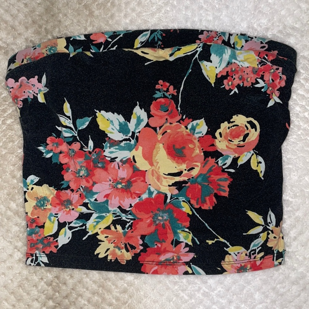 Flower Tube Top